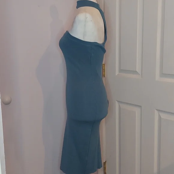 Sexy Fitted Tight Stretchy Sweater Dress - Picture 2 of 4